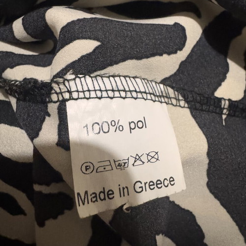 Fashion Plus asymmetric zebra print shirt new, oversized