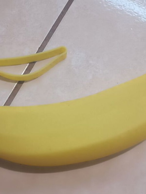 Banana Pencil Case With Zipper Like New