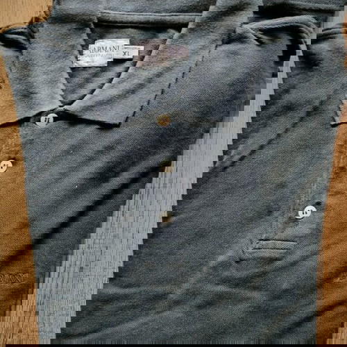 Armani Collezioni Polo μακρυμάνικη μπλούζα γκρι σαν καινούργιο