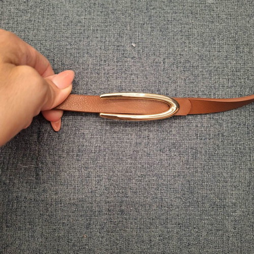 Women's belt, brown, adjustable