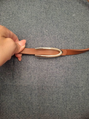Women's belt, brown, adjustable