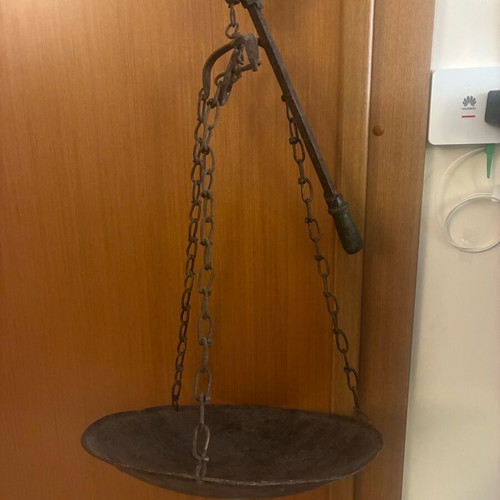 Greengrocer's scale used decorative