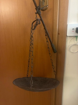Greengrocer's scale used decorative