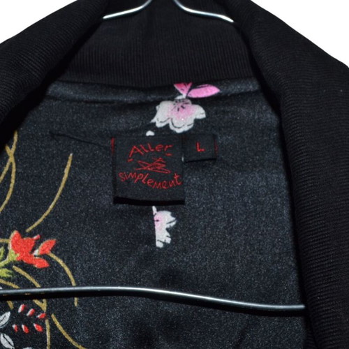 Women's coat Aller Simplement new, black cotton lightweight jacket