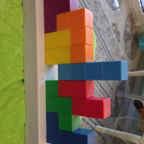 Paladone Tetris Icons Light decorative lamp used
