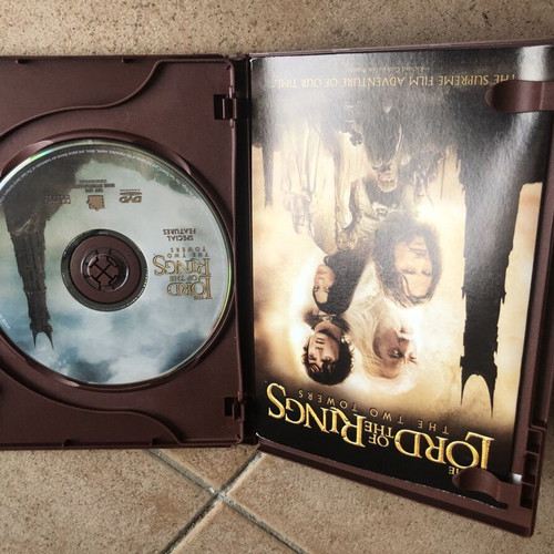 Lord of the Rings Trilogy DVD used, Region 1, first edition with Gollum gift