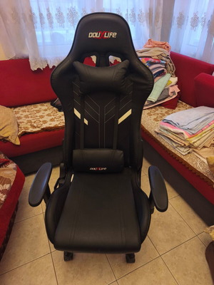 Douxlife GC-RC03 Gaming Chair σαν καινούργιο με 7 σημεία μασάζ και εργονομικό σχεδιασμό