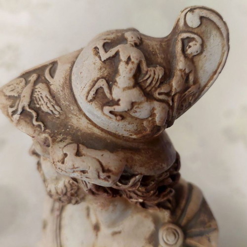 Decorative Pericles Bust statue with patina like new