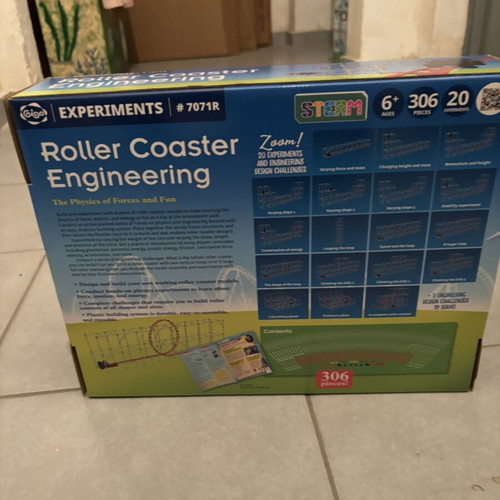 Gigo Roller Coaster Engineering STEAM educational set new, sealed