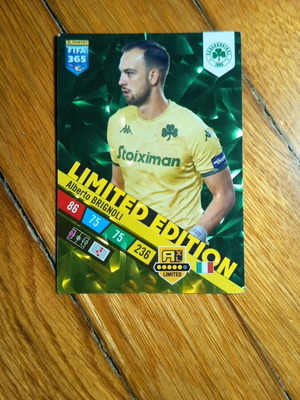 FIFA 365 2023 Alberto Brignoli Limited Edition κάρτα Παναθηναϊκός καινούργια