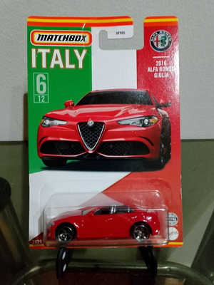 Matchbox 2016 Alfa Romeo Giulia καινούργιο, σφραγισμένο