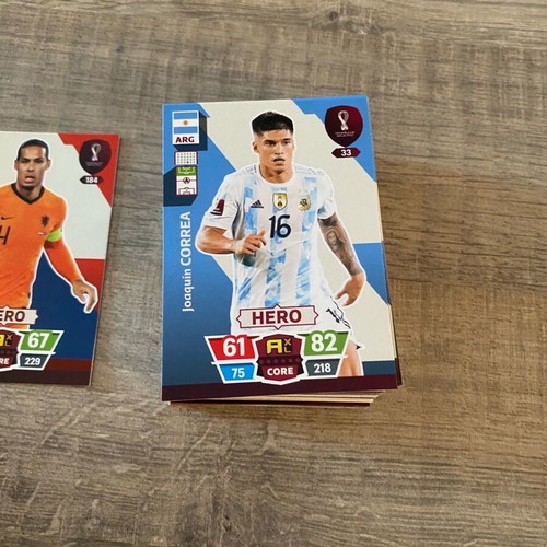 Panini Qatar 2022 cards like new, 73 pieces
