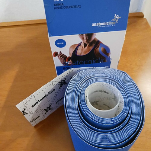 Kinesiology tape blue like new