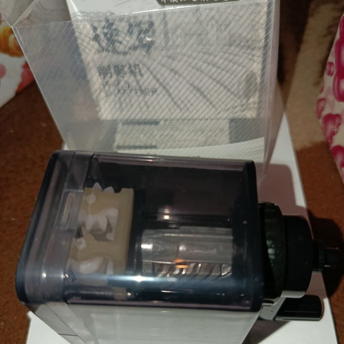 Handheld pencil sharpener new with drawer