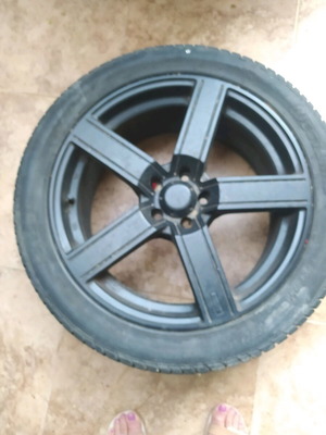 17-inch rims used, 4 pieces 5x112 bolt pattern for Audi TT