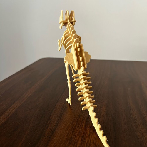 Dinosaur puzzle like new, 29 pieces, 15 cm height