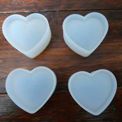 Silicone heart mold new 1 pc for crafts