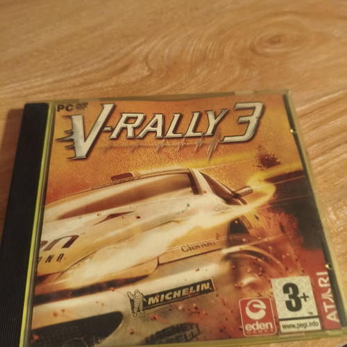V-Rally 3 PC game used, fully functional CD