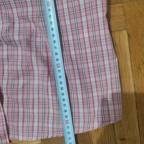 Schöffel pink women's shirt with check pattern like new, S/M
