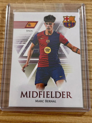 Αριθμημένη κάρτα Marc Bernal Barcelona Futera 2025 καινούργια