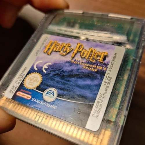 Harry Potter and the Philosopher's Stone Game Boy Color cartridge like new