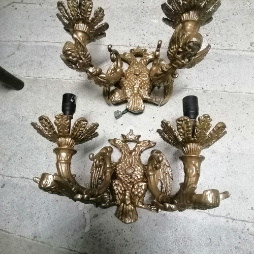 Wall lights beautiful, set of 2, very good condition, size 30x25