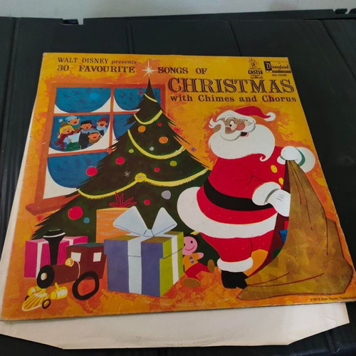 Walt Disney Presents 30 Favourite Songs Of Christmas LP σαν καινούργιο