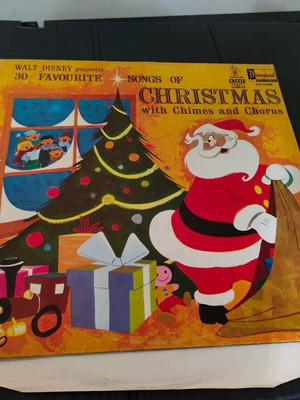 Walt Disney Presents 30 Favourite Songs Of Christmas LP σαν καινούργιο