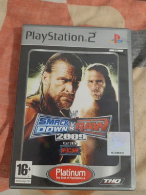 PlayStation 2 Smackdown Versus Raw like new