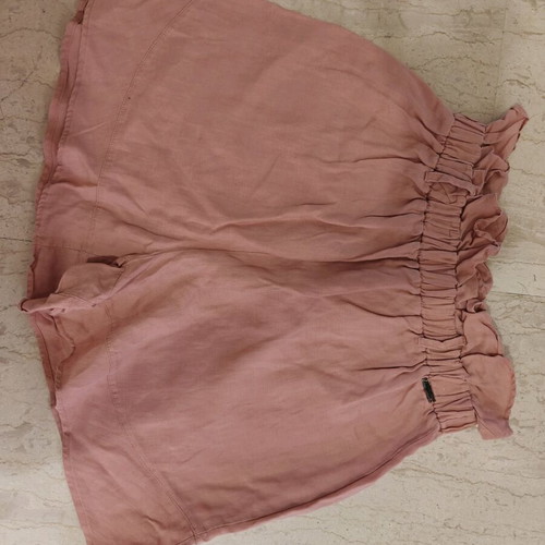 High-waisted shorts Regalinas pink like new with gathered waist