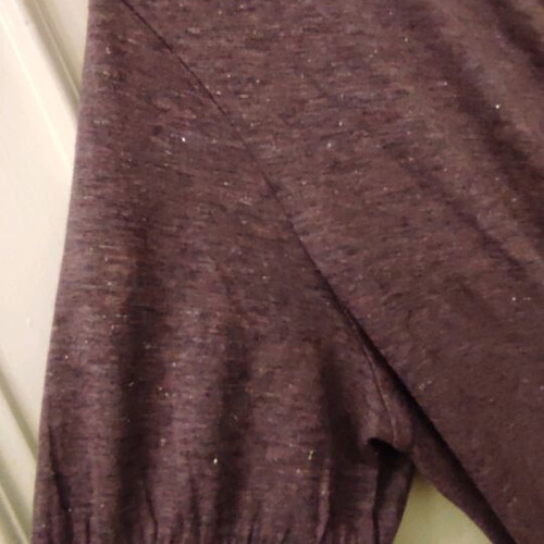 FullCircle purple long sleeve top like new, size XS