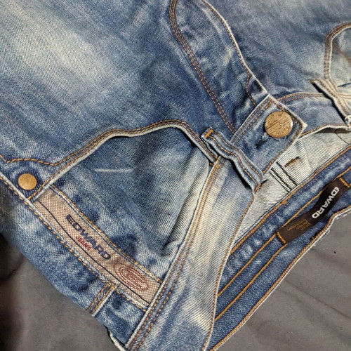 Edward Jeans denim pants size 28 S like new, blue