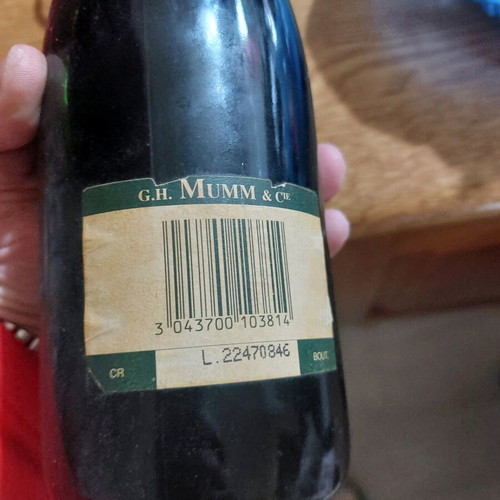 Шампанско Mumm Gordon Rouge ново без кутия