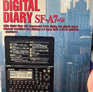 Casio digital diary sf-A7-w