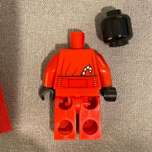 Lego Star Wars Santa Darth Maul figure used