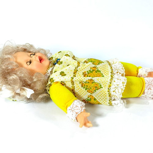 El Greco Doll 80s collectible, used, 35cm
