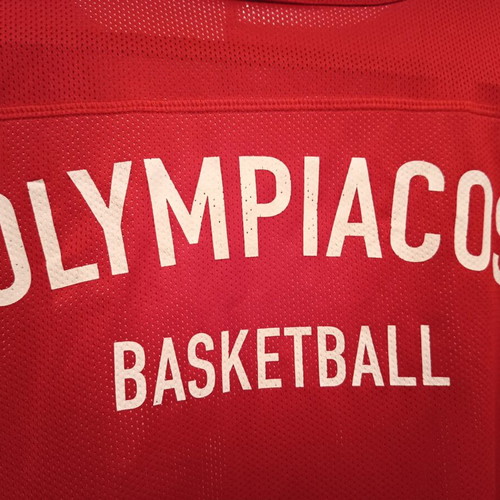 Olympiacos women's basketball training jersey medium like new