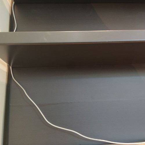 Metal shelves like new, set of 4 pieces 79x18