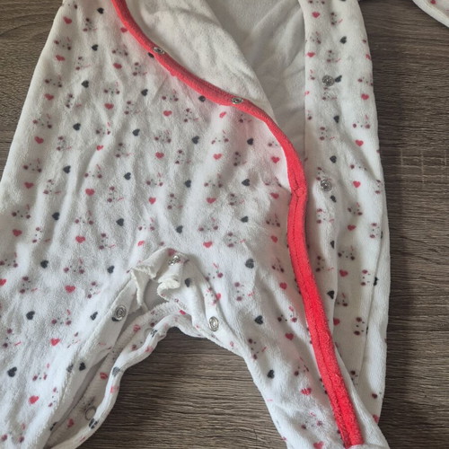 Set of 3 long-sleeve baby bodysuits 3 months like new