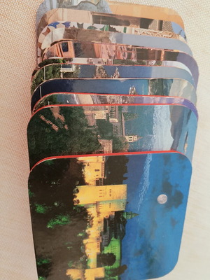 Coaster set pack of 12 with images from Spain like new