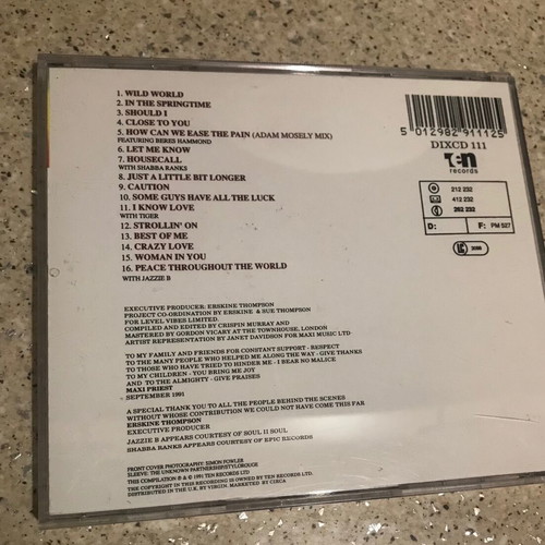 Maxi Priest Best Of Me CD used 1991
