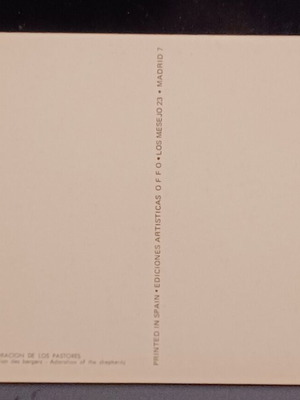 Murillo 961 postcard new