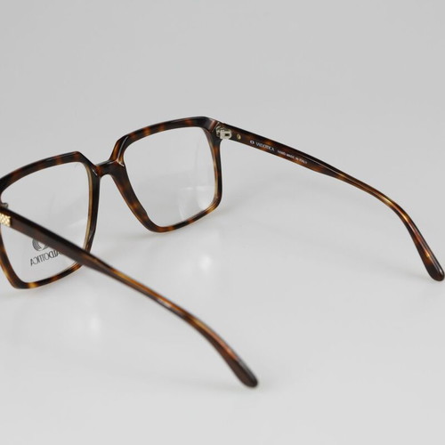 Valtottica Vintage 80s Eyeglasses new, brown tortoise large