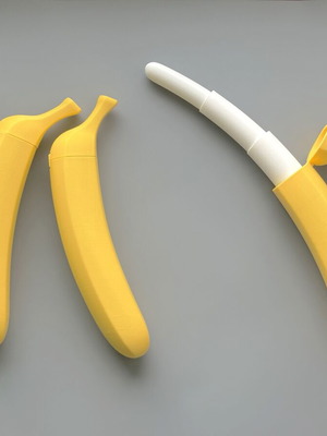 3D printed παιχνίδι μπανάνα σπάθη κατόπιν παραγγελίας