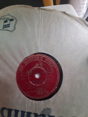 His Master's Voice AO 2490 vinyl record used, laiko