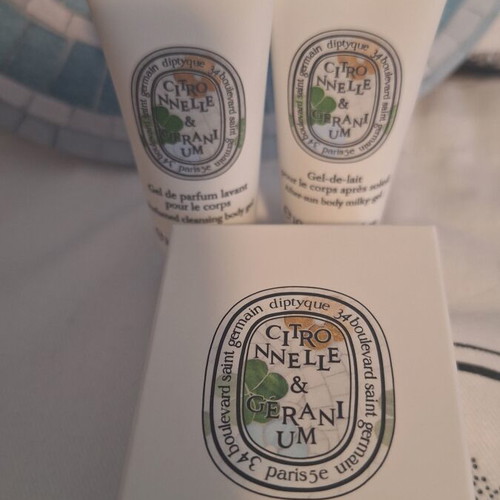 Diptyque Citronnelle & Géranium Duo Limited Edition Summer Collection 2026 new