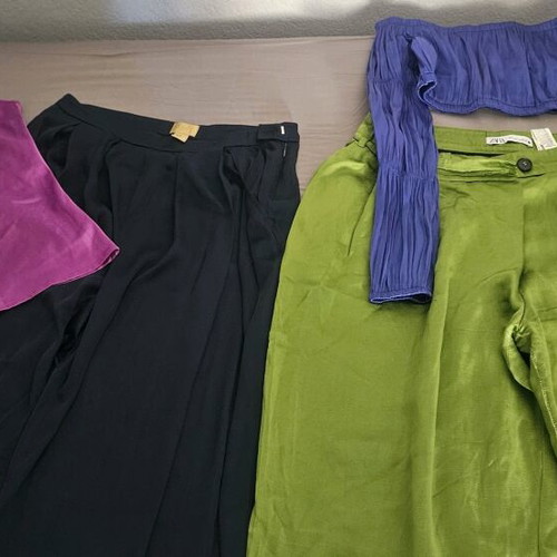 Set of pants and tops like new, Zara, H&M, Bershka large