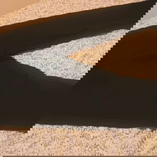 Черни тесни панталони H&M нови, с висока талия, размер S