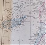  Κυπρος Συρία Παλαιστίνη Χάρτης 1841εκδοτης E. P. Williams Eton