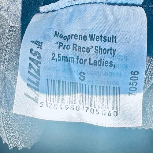 Неопренов костюм Wetsuit "Pro Race" Shorty 2,5 мм за жени като нов